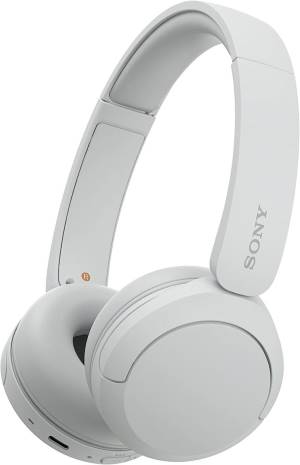 Sony WH-CH520 - Cuffie con microfono - on-ear - Bluetooth - senza fili - bianco