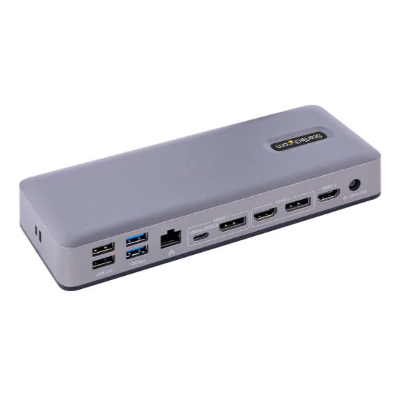 StarTech.com USB-C Docking Station - Multi Monitor HDMI/DP/DP …