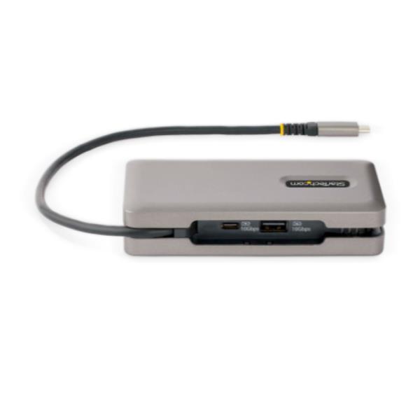 StarTech.com USB-C Multiport Adapter, HDMI/VGA, 4K 60Hz Video, …
