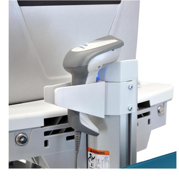 Ergotron StyleView sv40 - Carrello - Tecnologia brevettata Constant Force - per display LCD/dotazione PC - con snodo LCD - bloccabile - medico - Alluminio, acciaio placcato zinco, plastica di alta qualità - grigio, bianco, alluminio lucidato - dimensione schermo: fino a 24"