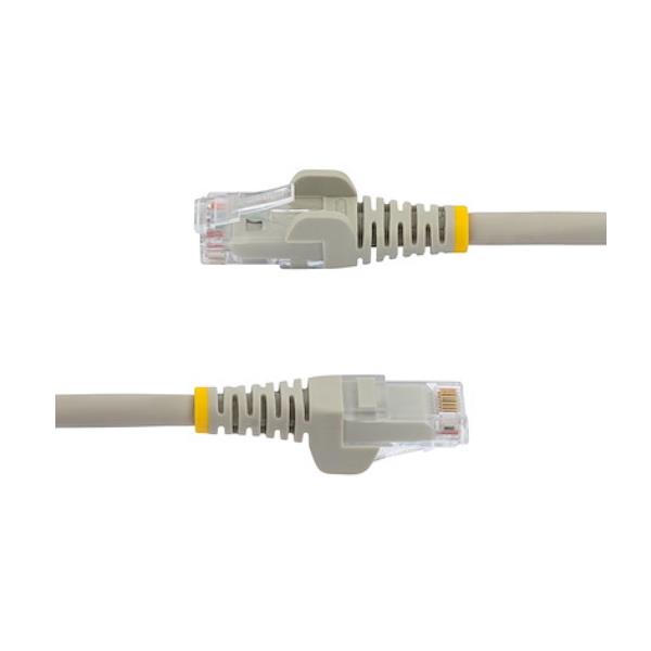 StarTech.com Cavo Ethernet Cat 6 UTP da 5m - Cavo di rete lan Cat6 10 Gbps 100W PoE LSZH - Cavo patch antigroviglio Grigio (N6LPATCH5MGR) - Cavo patch - RJ-45 (M) a RJ-45 (M) - 5 m - 6 mm - UTP - CAT 6 - antiaggrovigliamento - grigio