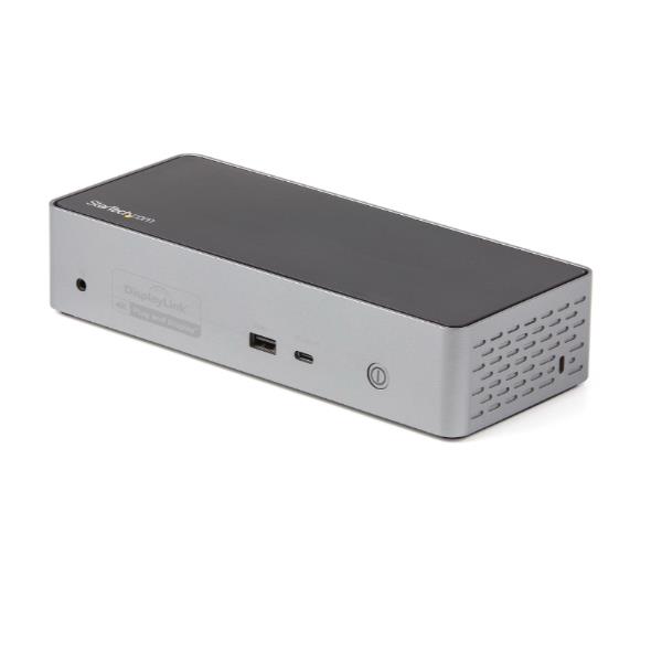 StarTech.com USB-C Dock, 4K 60Hz Quad Monitor DisplayPort …