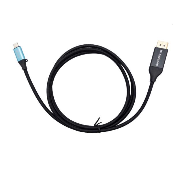 i-Tec - Cavo adattatore - 24 pin USB-C (M) a DisplayPort (M) - USB4 / Thunderbolt 3 / Thunderbolt 4 - 1.5 m - supporta 8K 30 Hz