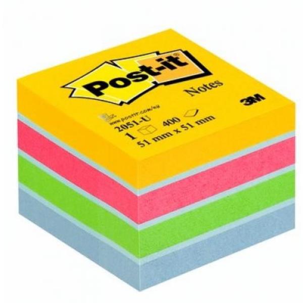 POST-IT DADO ULTRACOLOR 400FG.