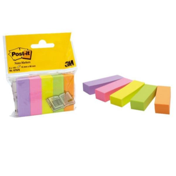 SEGNAPAGINA IN CARTA POST-IT NOTE MARKER - 5 …