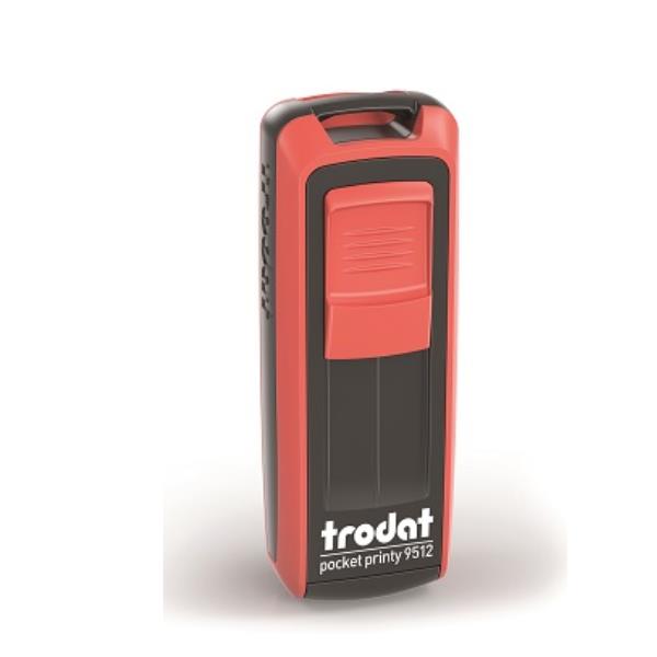 POCKET PRINTY 9512 (NERO/ROSSO FUOCO) CARTUCCIA NERA DIMENSIONI …