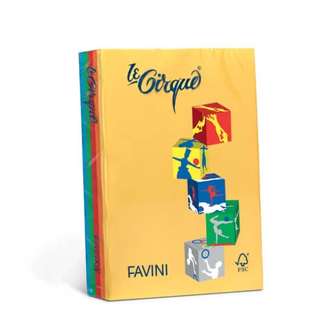 RISMA LE CIRQUE 80G MIX FORTI A4