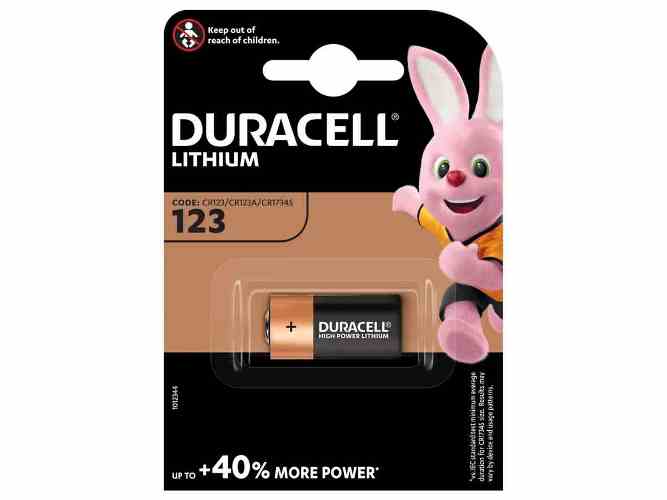 DURACELL ULTRA PHOTO LITIO 123 X10