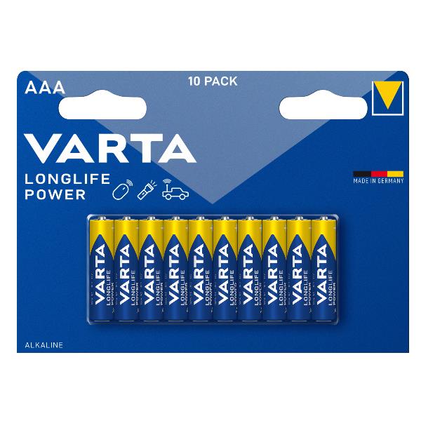 CF10LONGLIFE MAX POWER AAA ALCALINA