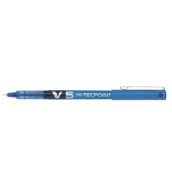 Roller V5 blu punta 0 5 tratto 0 3 mm (conf.12)