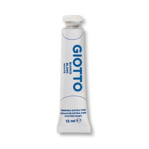 CF6 tub. tempera 12ml BIANCO