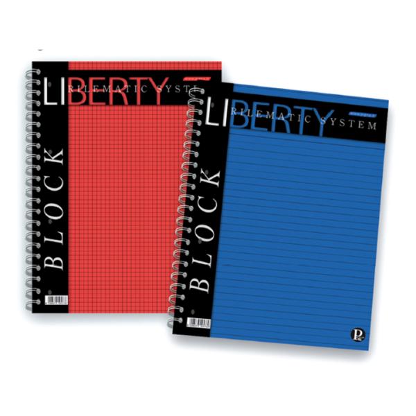 Blocchi Liberty spiralati A4 1R Fg. 80 70 …