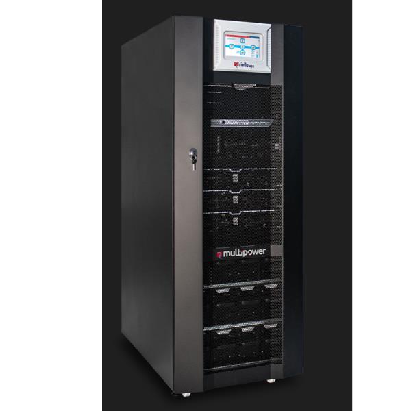 MULTIPOWER COMBO CON 2 MODULI DI POTENZA DA 15KW (30KW TOTALI O 15KW N+1) COMPLETO DI 2 SERIE DI BATTERIE A CASSSETTI INCLUSI TRASPORTO CON
