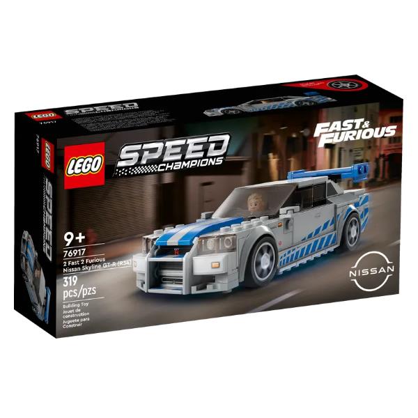 LEGO Speed Champions 76917 - 2 Fast 2 Furious Nissan Skyline GT-R (R34)