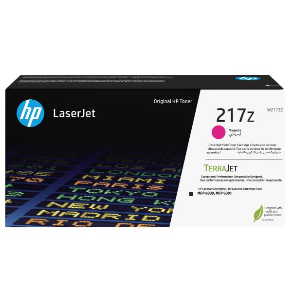 HP 217Z - Ultra High Yield - magenta - originale - LaserJet - cartuccia toner (W2173Z) - per Color LaserJet Enterprise MFP 6800dn