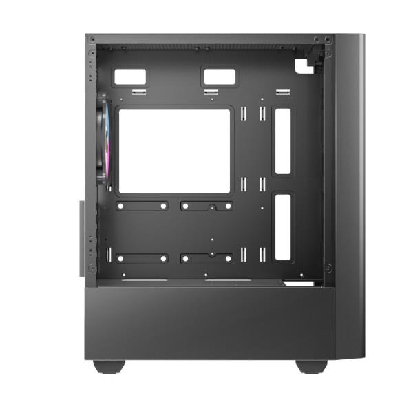 Antec NX Series NX500M - MT - ATX - pannello laterale finestrato (vetro temperato) - senza alimentazione - USB/Audio