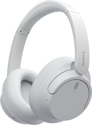 Sony WH-CH720N - Cuffie con microfono - dimensione completa - Bluetooth - senza fili, cablato - eliminazione rumore attivata - jack 3,5 mm - bianco