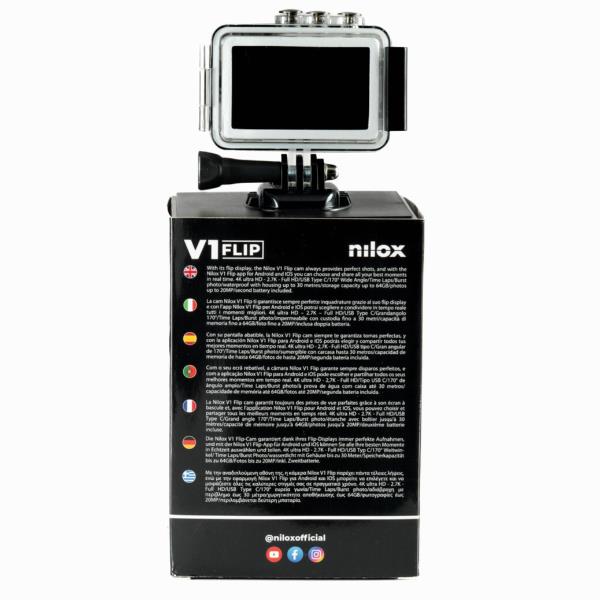Nilox V1 FLIP - Action camera - 4K …