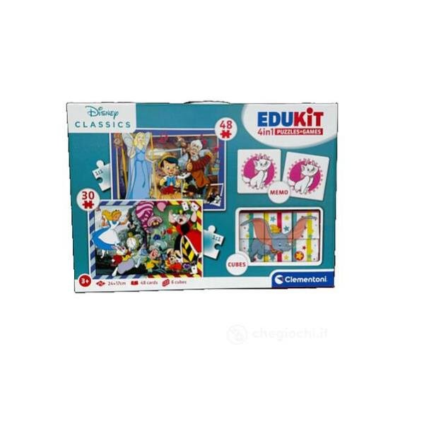 Clementoni Edukit 4 in 1 - Disney Classics …