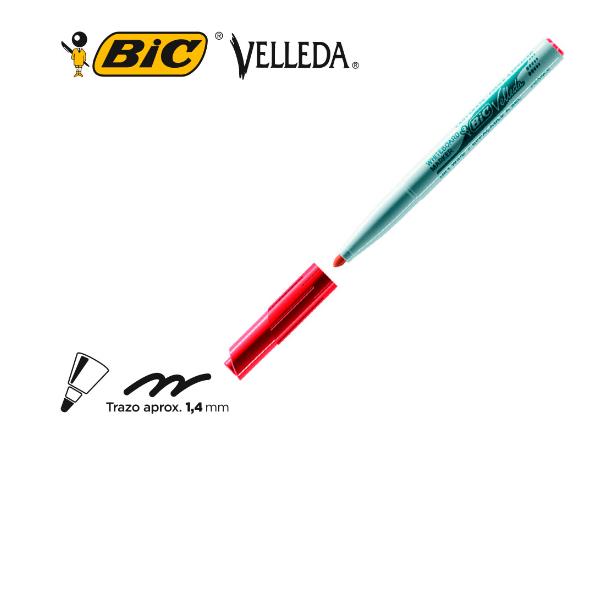 Bic Whiteboard Marker Velleda 1741 rosso punta tonda …