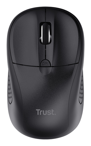 Trust Primo - Mouse - per destrorsi e per sinistrorsi - ottica - 4 pulsanti - senza fili - Bluetooth - nero