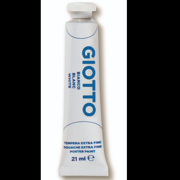 CF6 tub. tempera 21ml BIANCO