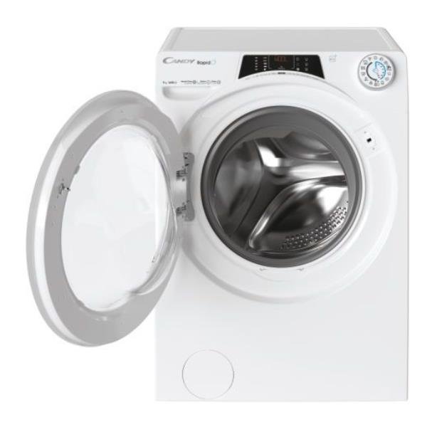 Candy RapidÓ RO 1494DWMT/1-S - Lavatrice WiFi - larghezza: 60 cm - prof. 53 cm - altezza: 85 cm - caricamento frontale - 58 litri - 9 kg - 1400 rpm - bianco