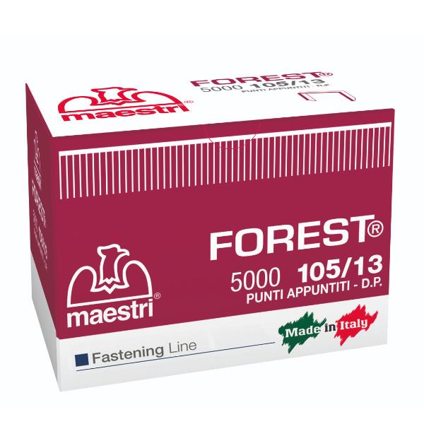 ro-ma FOREST - Punti metallici - 105/13 - 11.2 x 5 mm - pacco da 500