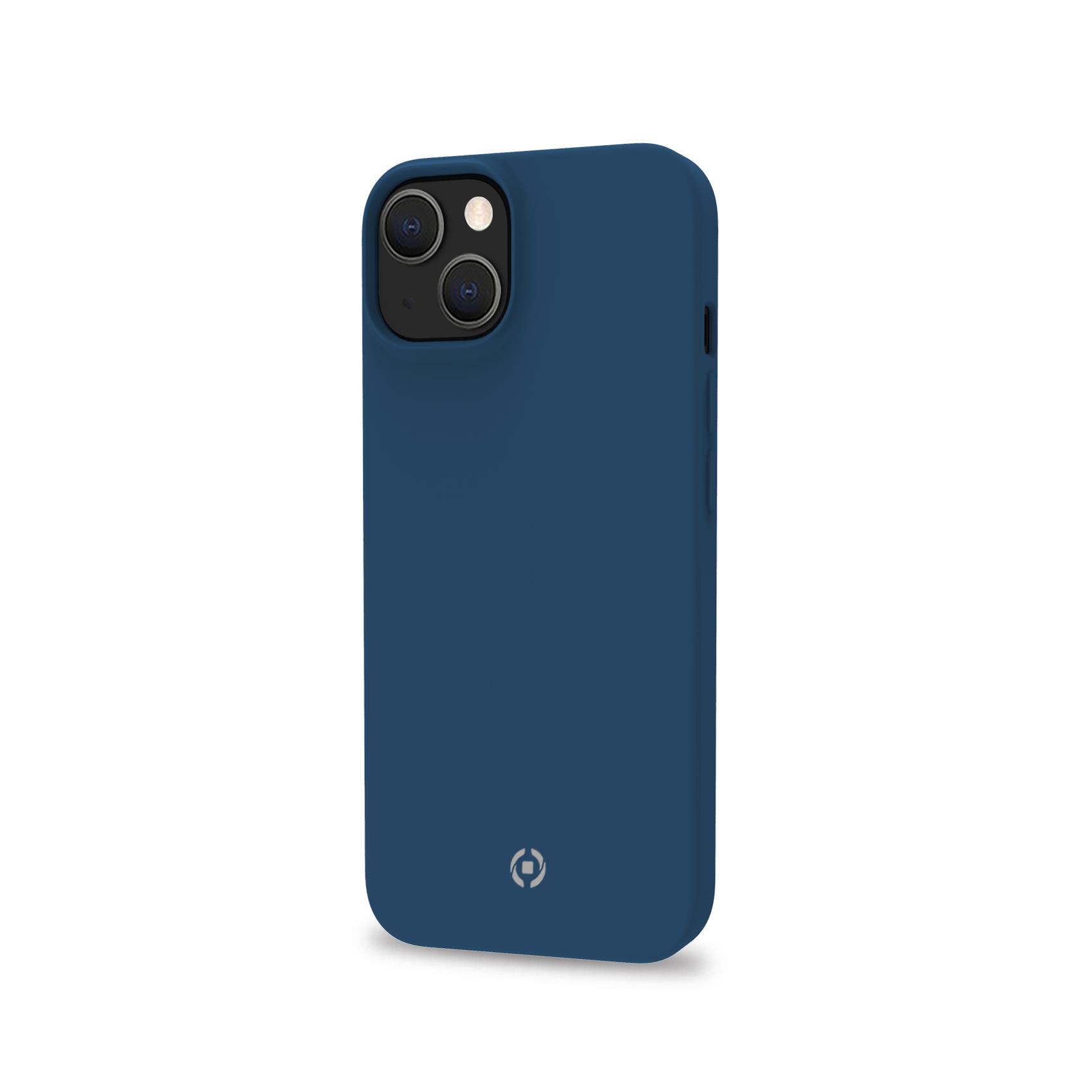 Celly Cromo - Cover per cellulare - TPU (poliuretano termoplastico), rivestimento in silicone - per Apple iPhone 14