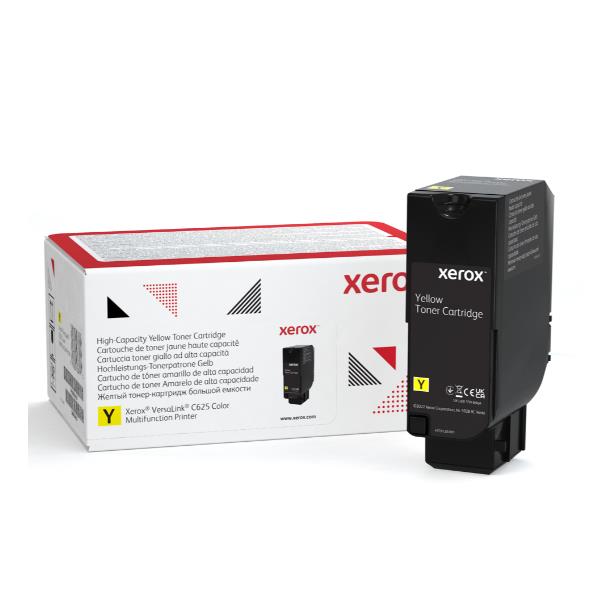 Xerox - Alta capienza - giallo - originale - scatola - cartuccia toner - per VersaLink C625