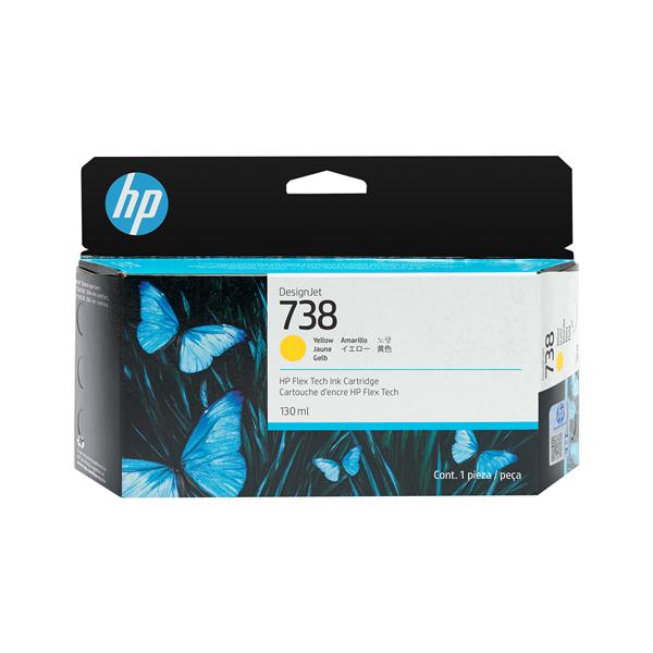 HP 738 - 130 ml - giallo - …