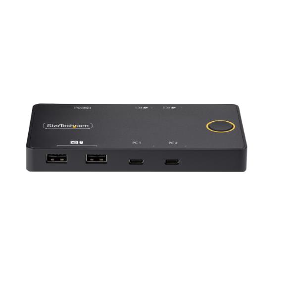 StarTech.com 2-Port USB-C KVM Switch, Single-4K 60Hz HDMI …
