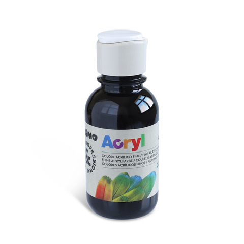 PRIMO COL ACRILICO FINE 125ML NERO