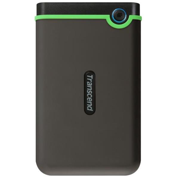 Transcend StoreJet 25M3 - HDD - 4 TB - esterno (portatile) - 2.5" - USB 3.1 Gen 1 - AES - grigio ferro