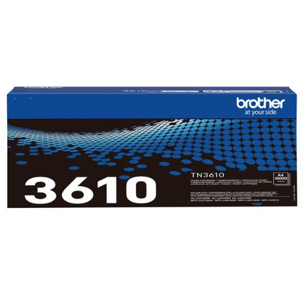Brother TN3610 - Nero - originale - scatola - cartuccia toner - per Brother HL-L6210DW