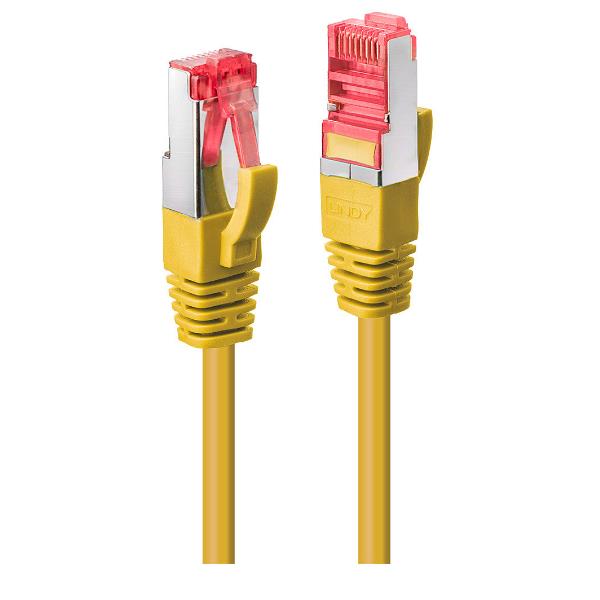 Lindy - Cavo patch - RJ-45 (M) a RJ-45 (M) - 3 m - SFTP, PiMF - CAT 6 - stampato, antiaggrovigliamento - giallo