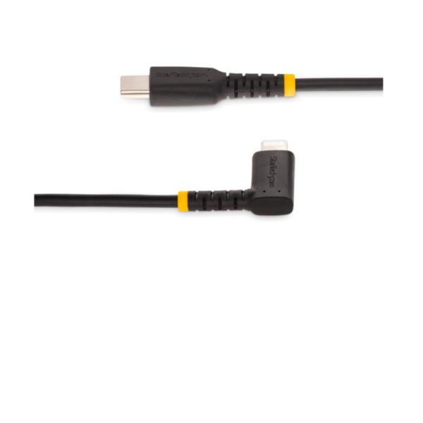 StarTech.com 3ft (1m) Durable USB-C to Lightning Cable …