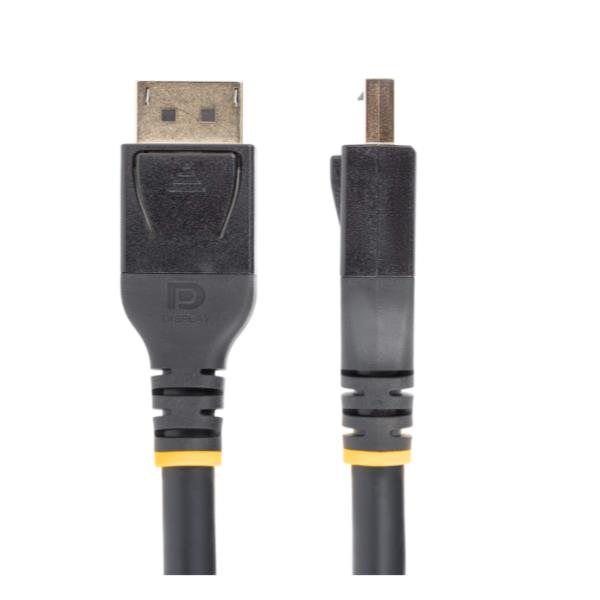 StarTech.com 33ft (10m) VESA-Certified Active DisplayPort 1.4 Cable, …