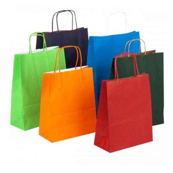 CF25 SHOPPER CARTA JOLLY COLORATI ASSORTITI FORMATO 32 …