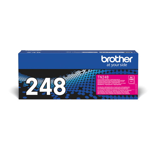 Brother TN248M - Magenta - originale - scatola - cartuccia toner - per Brother DCP-L3520CDWE, DCP-L3560CDW, MFC-L3760CDW, MFC-L8390CDW