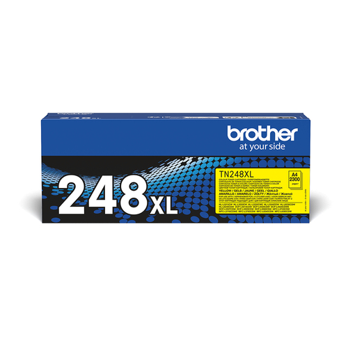 Brother TN248XLY - Alta resa - giallo - originale - scatola - cartuccia toner - per Brother DCP-L3520CDWE, DCP-L3560CDW, MFC-L3760CDW, MFC-L8390CDW