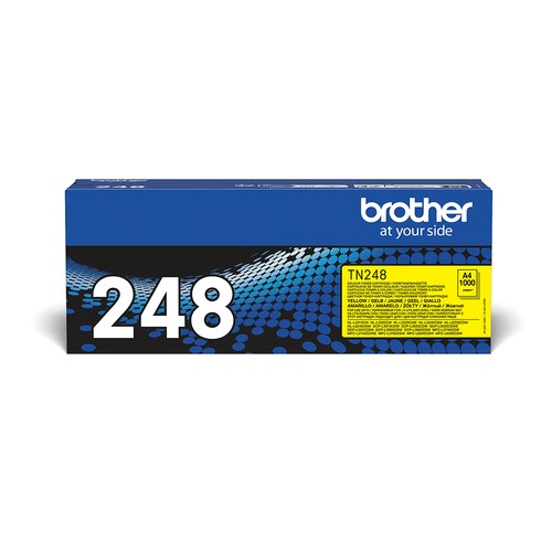 Brother TN248Y - Giallo - originale - scatola - cartuccia toner - per Brother DCP-L3520CDWE, DCP-L3560CDW, MFC-L3760CDW, MFC-L8390CDW