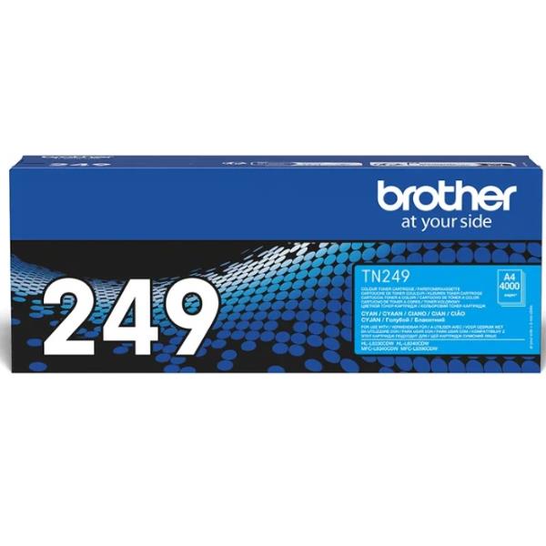 Brother TN249C - Rendimento Super Alto - ciano - originale - scatola - cartuccia toner - per Brother MFC-L8390CDW