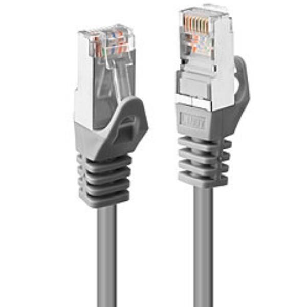 Lindy - Cavo patch - RJ-45 (M) a RJ-45 (M) - 1 m - STP - CAT 6 - antiaggrovigliamento - grigio