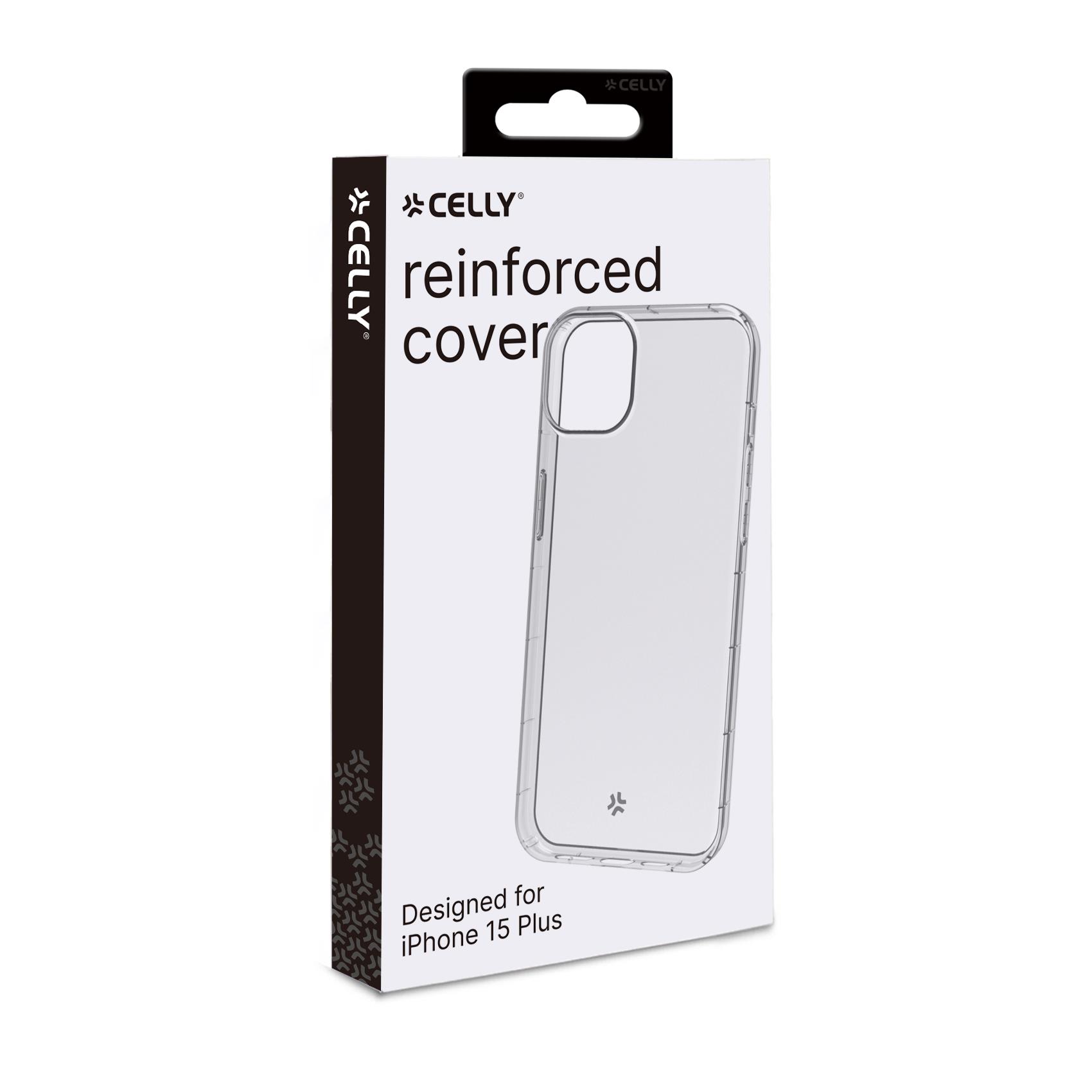 Celly HEXAGEL - Cover per cellulare - policarbonato, TPU (poliuretano termoplastico) - trasparente