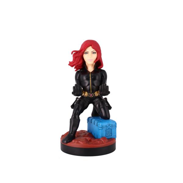Exquisite Gaming Cable Guys Marvel Black Widow - Supporto per controller di gioco, telecomando, telefono cellulare
