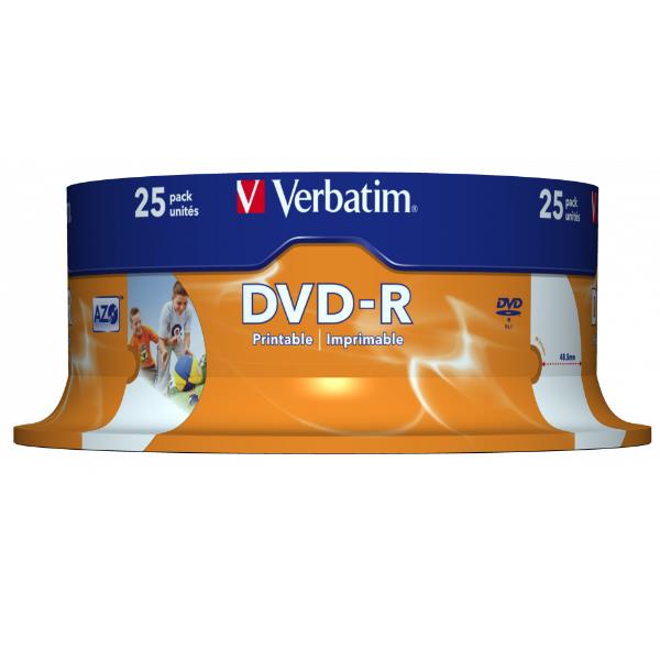 Verbatim - 25 x DVD-R - 4.7 GB …