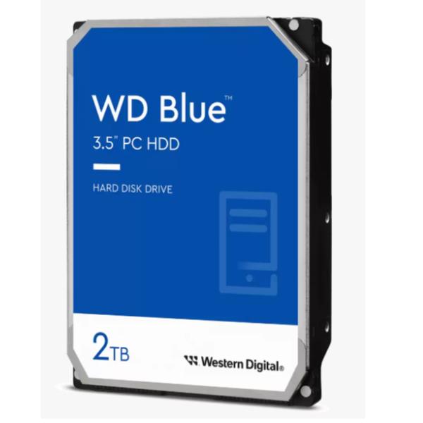 WD Blue WD20EARZ - HDD - 2 TB - interno - 3.5" - SATA 6Gb/s - 5400 rpm - buffer: 64 MB