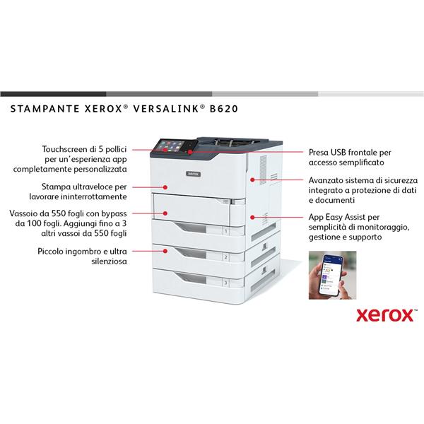Xerox VersaLink B620V/DN - Stampante - B/N - …