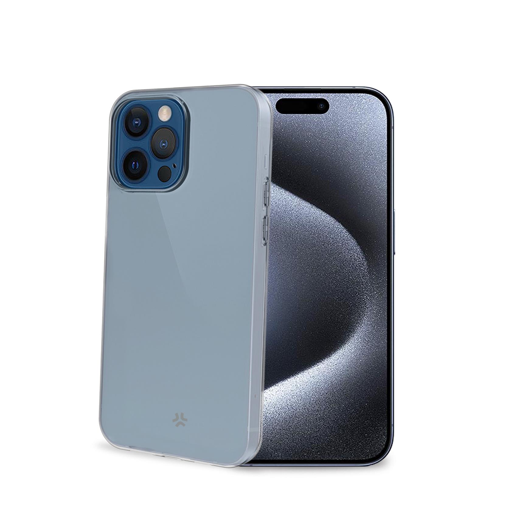 Celly GELSKIN1054, Cover, Apple, iPhone 15 Pro, 15,5 cm (6.1ʺ), Trasparente